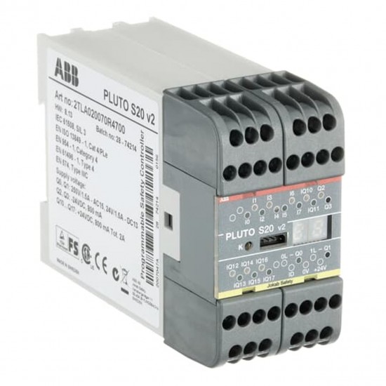 Контроллер безопасности ABB PLUTO S20 V2. Art 2TLA020070R4700